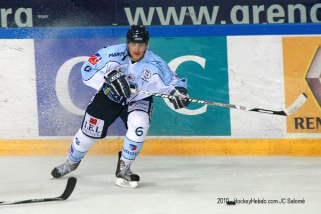 Photo hockey match Grenoble  - Angers  le 07/12/2010