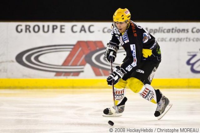 Photo hockey match Strasbourg  - Rouen le 27/09/2008