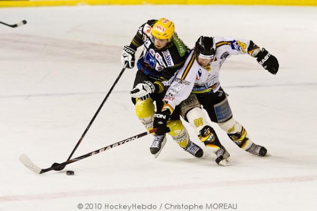 Photo hockey match Strasbourg  - Morzine-Avoriaz le 03/12/2010