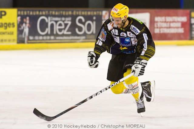 Photo hockey match Strasbourg  - Morzine-Avoriaz le 03/12/2010