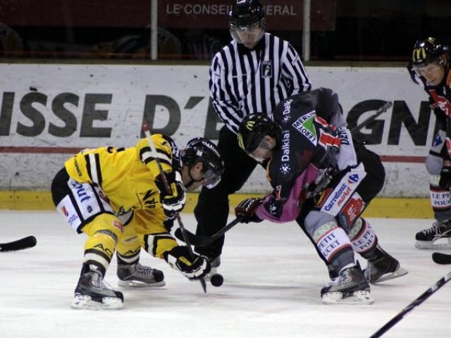 Photo hockey match Amiens  - Rouen le 11/12/2010