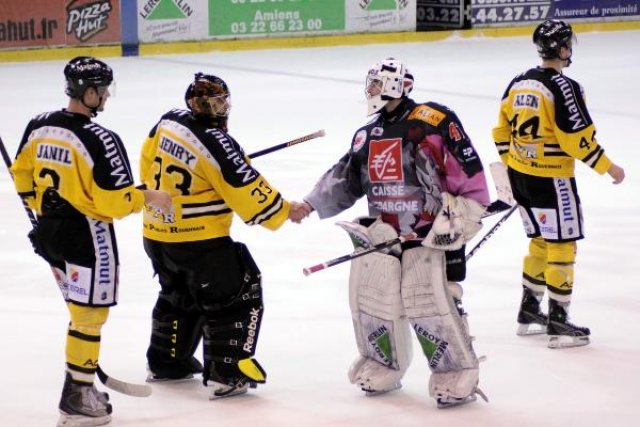 Photo hockey match Amiens  - Rouen le 11/12/2010