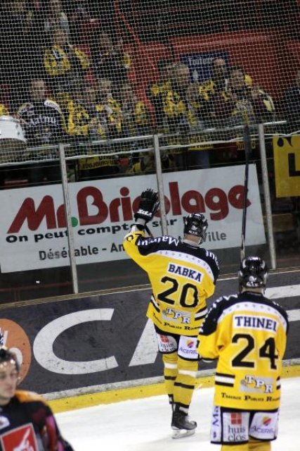 Photo hockey match Amiens  - Rouen le 11/12/2010