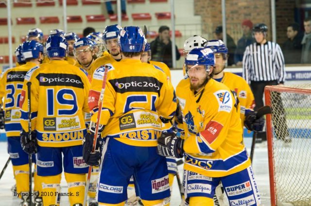 Photo hockey match Angers  - Dijon  le 11/12/2010