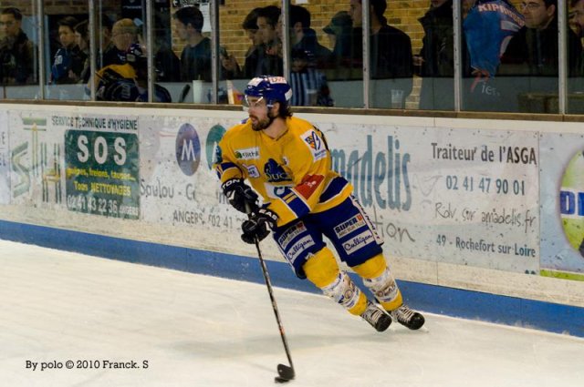 Photo hockey match Angers  - Dijon  le 11/12/2010