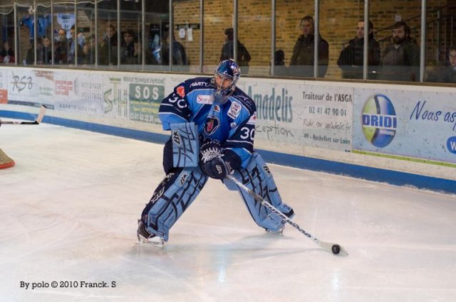 Photo hockey match Angers  - Dijon  le 11/12/2010