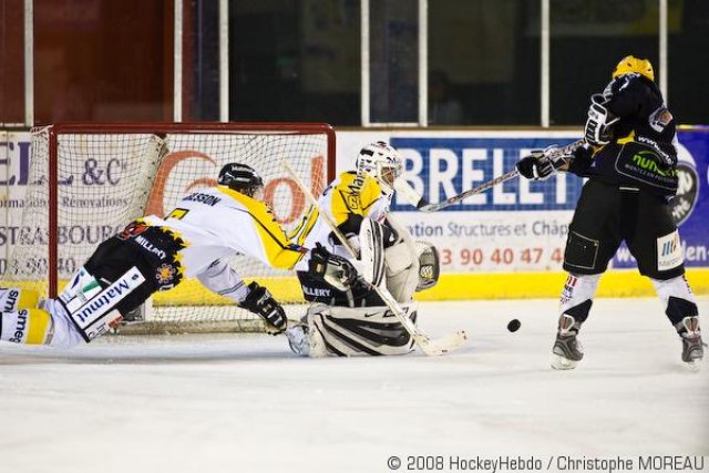 Photo hockey match Strasbourg  - Rouen le 27/09/2008