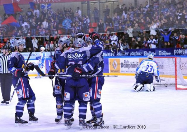 Photo hockey match Grenoble  - Gap  le 11/12/2010