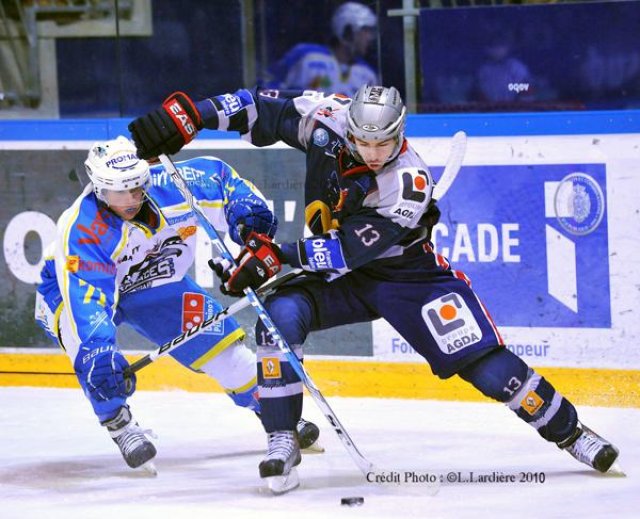 Photo hockey match Grenoble  - Gap  le 11/12/2010