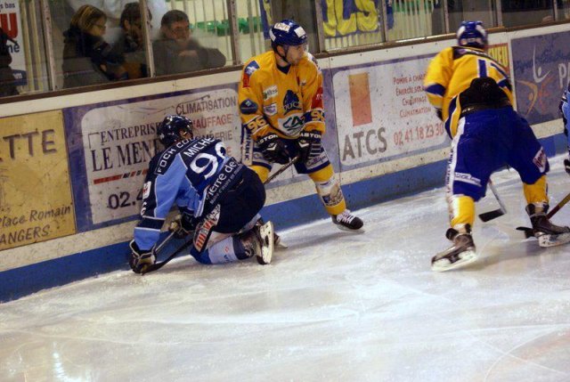 Photo hockey match Angers  - Dijon  le 11/12/2010