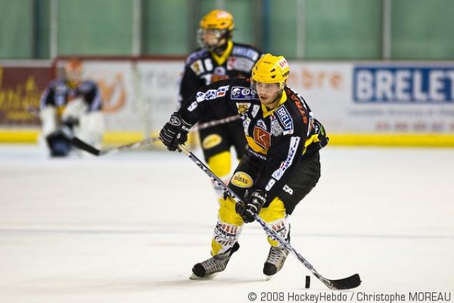 Photo hockey match Strasbourg  - Rouen le 27/09/2008