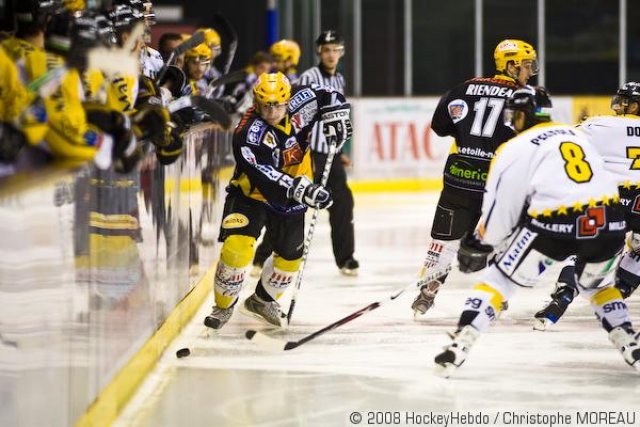 Photo hockey match Strasbourg  - Rouen le 27/09/2008