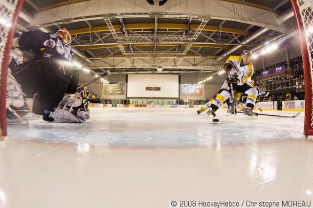 Photo hockey match Strasbourg  - Rouen le 27/09/2008