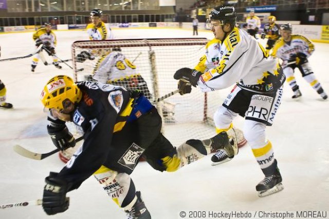 Photo hockey match Strasbourg  - Rouen le 27/09/2008