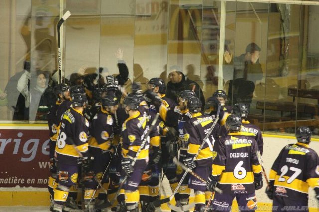 Photo hockey match Chamonix  - Strasbourg  le 11/12/2010