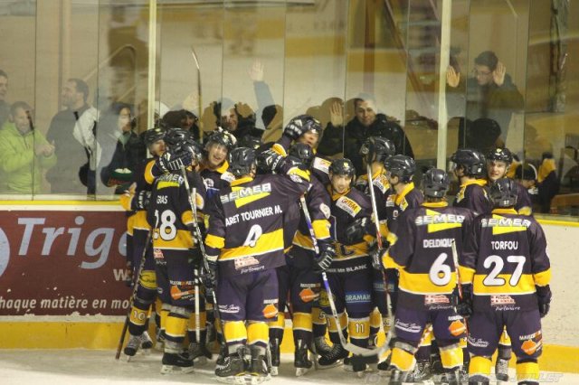 Photo hockey match Chamonix  - Strasbourg  le 11/12/2010