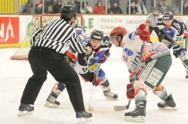 Photo hockey match Caen  - Mont-Blanc le 11/12/2010