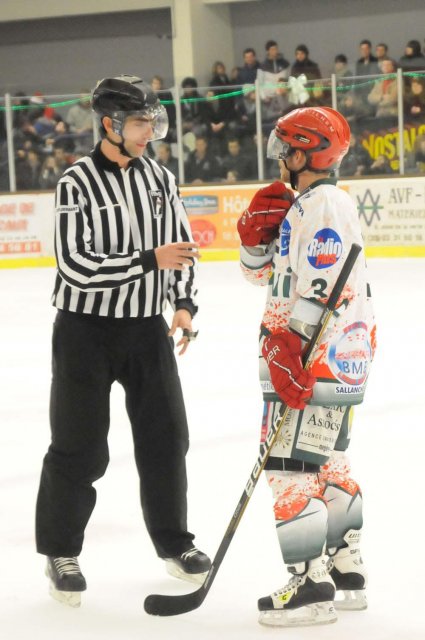Photo hockey match Caen  - Mont-Blanc le 11/12/2010