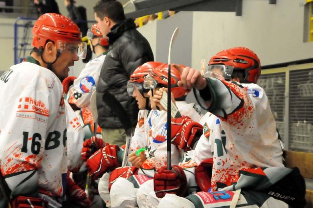 Photo hockey match Caen  - Mont-Blanc le 11/12/2010