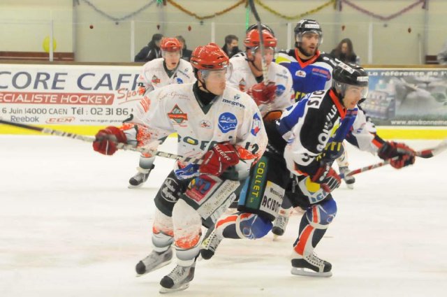 Photo hockey match Caen  - Mont-Blanc le 11/12/2010