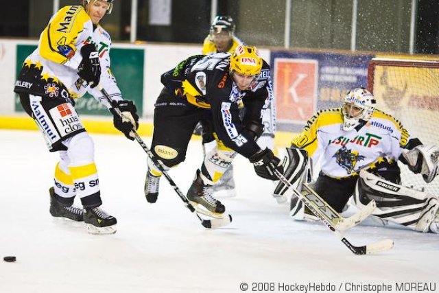 Photo hockey match Strasbourg  - Rouen le 27/09/2008