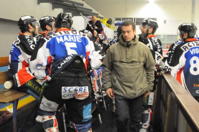 Photo hockey match Caen  - Mont-Blanc le 11/12/2010