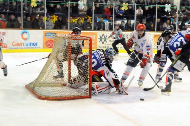 Photo hockey match Caen  - Mont-Blanc le 11/12/2010
