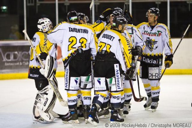 Photo hockey match Strasbourg  - Rouen le 27/09/2008