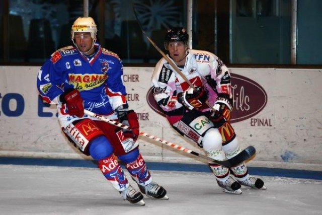 Photo hockey match Epinal  - Amiens  le 23/09/2008