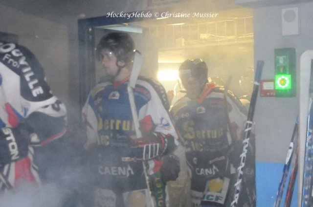 Photo hockey match Caen  - Rouen le 21/12/2010