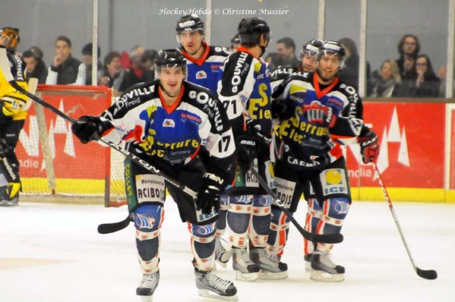 Photo hockey match Caen  - Rouen le 21/12/2010