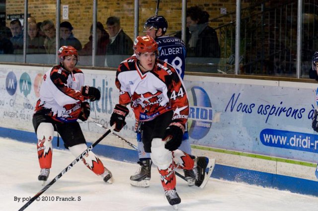Photo hockey match Angers  - Neuilly/Marne le 22/12/2010