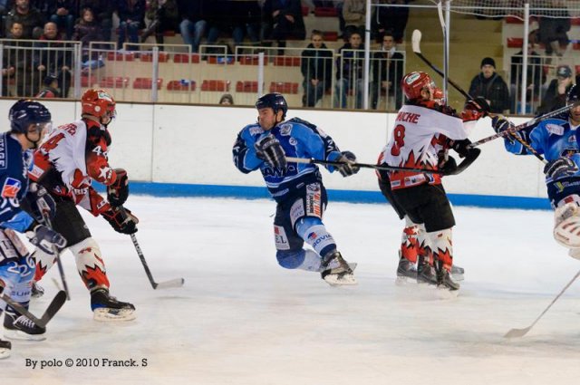 Photo hockey match Angers  - Neuilly/Marne le 22/12/2010