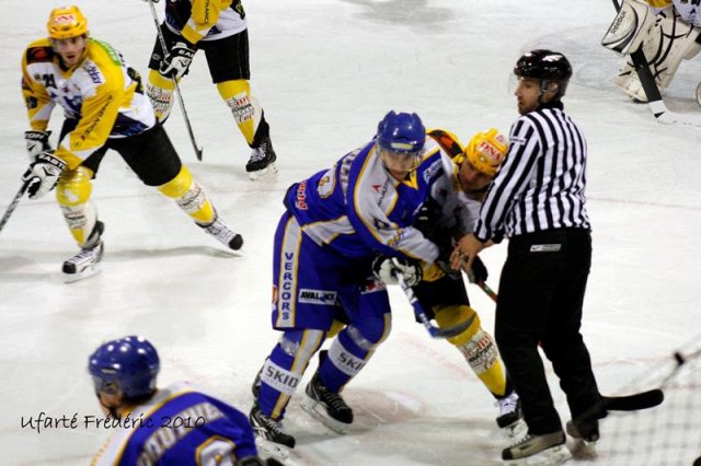 Photo hockey match Villard-de-Lans - Strasbourg  le 22/12/2010
