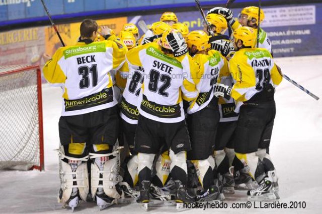 Photo hockey match Villard-de-Lans - Strasbourg  le 22/12/2010