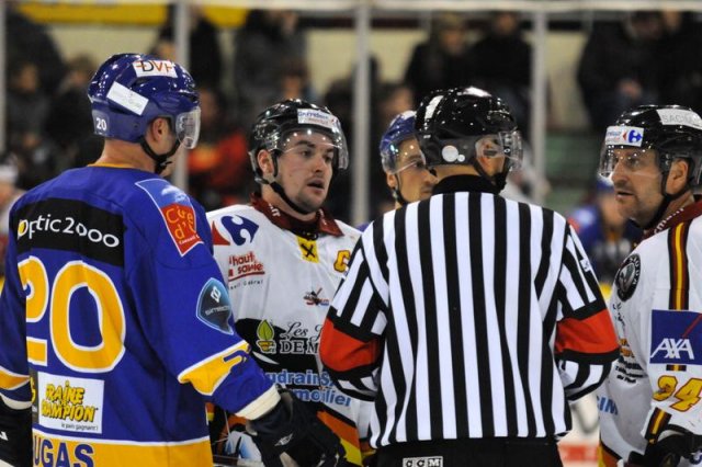 Photo hockey match Dijon  - Morzine-Avoriaz le 22/12/2010