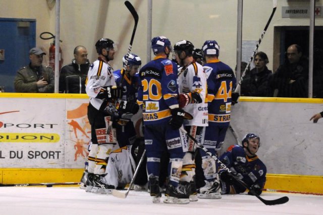 Photo hockey match Dijon  - Morzine-Avoriaz le 22/12/2010