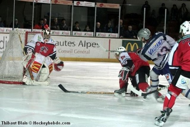 Photo hockey match Briançon  - Grenoble  le 26/12/2010