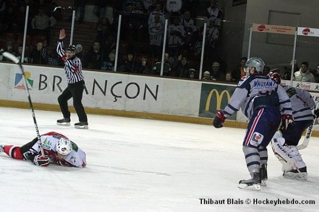 Photo hockey match Briançon  - Grenoble  le 26/12/2010