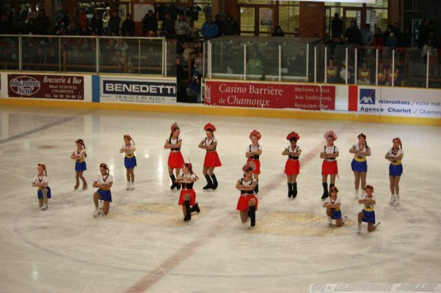 Photo hockey match Chamonix  - Mont-Blanc le 30/12/2010