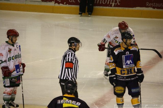 Photo hockey match Chamonix  - Mont-Blanc le 30/12/2010