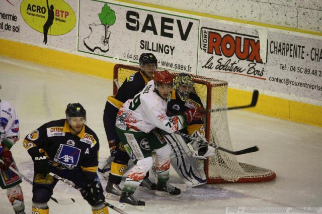 Photo hockey match Chamonix  - Mont-Blanc le 30/12/2010