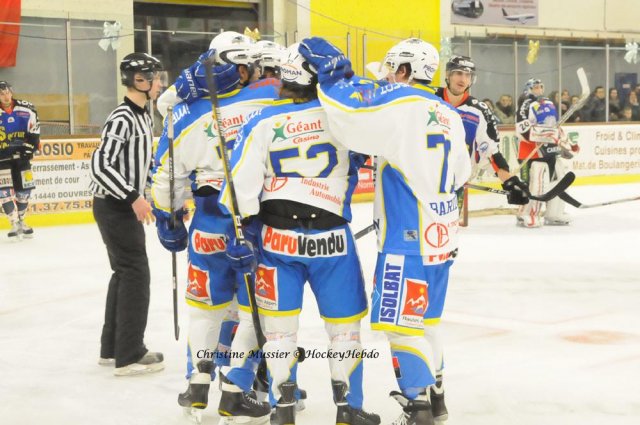 Photo hockey match Caen  - Gap  le 30/12/2010