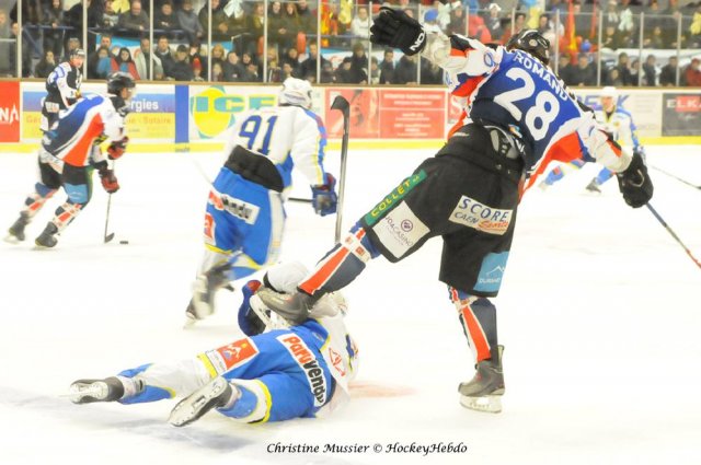 Photo hockey match Caen  - Gap  le 30/12/2010