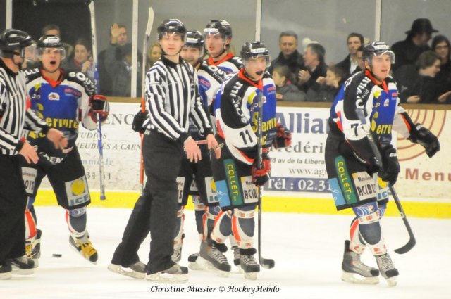 Photo hockey match Caen  - Gap  le 30/12/2010