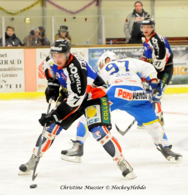 Photo hockey match Caen  - Gap  le 30/12/2010