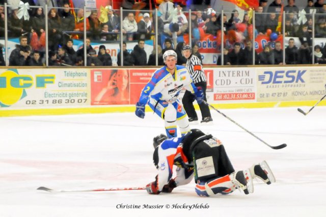 Photo hockey match Caen  - Gap  le 30/12/2010