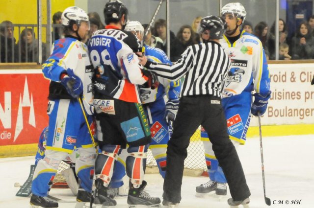 Photo hockey match Caen  - Gap  le 30/12/2010