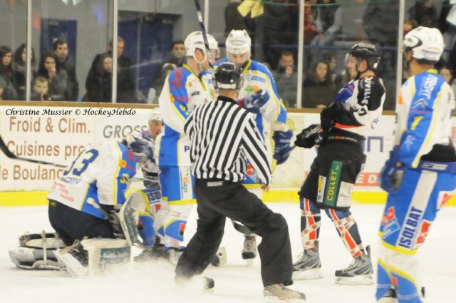 Photo hockey match Caen  - Gap  le 30/12/2010