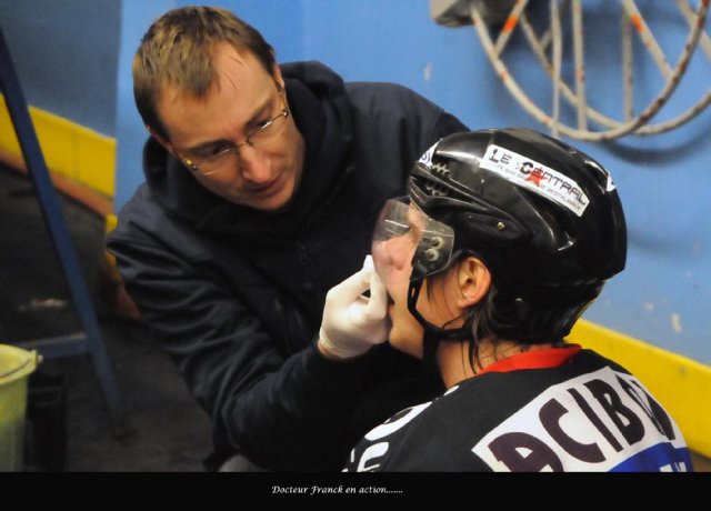 Photo hockey match Caen  - Gap  le 30/12/2010